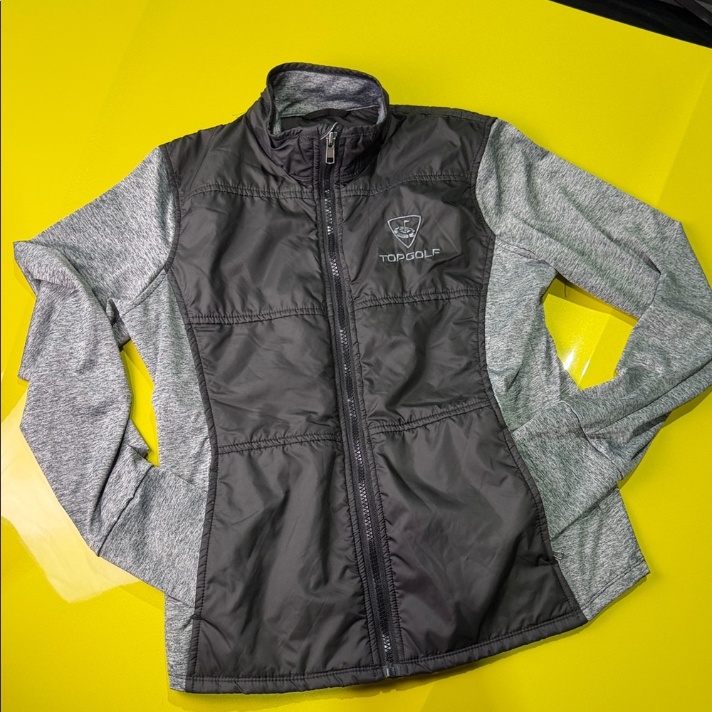 TOPGOLF Women's Gray Puffer Jacket